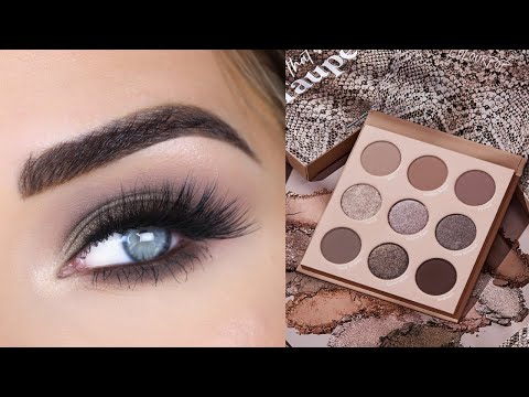 ColourPop That's Taupe Palette | Cool Toned Eyeshadow...