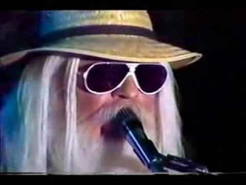 LEON RUSSELL / EDGAR WINTER (Live 80s) - LADY BLUE (w/ lyrics)