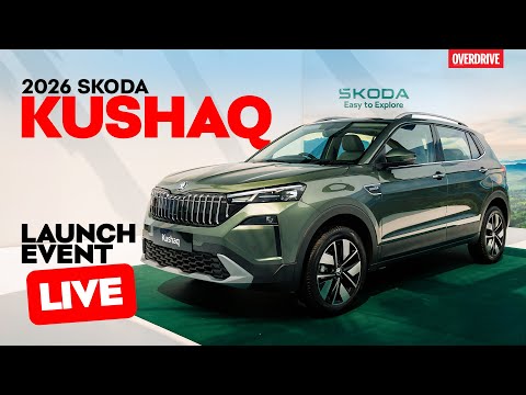 LIVE: 2026 Skoda Kushaq Launch Event | What's New | Full Coverage | OVERDRIVE