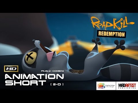 CGI 3D Animated Short Film "ROADKILL REDEMPTION" - Hilarious Animated Kids Cartoon by Ringling