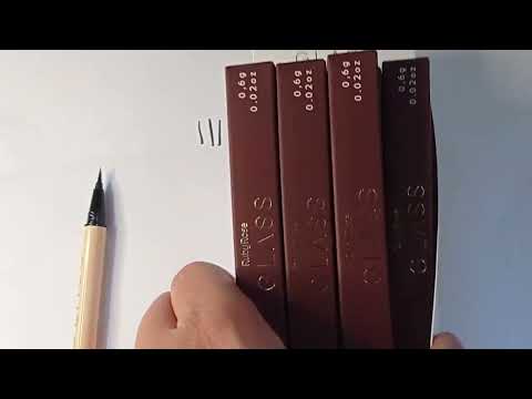 CANETA DELINEADORA PRETA GLASS RUBY ROSE 0,6G