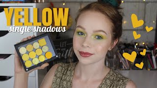 My Favorite Yellow Single Shadows #SingleShadowSaturday