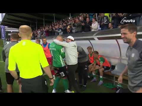 Klinikkasi ottelukooste: KTP - FCHaka 1-2