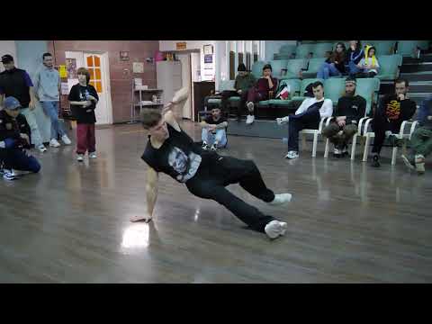 pro 1x1 bboy Kub vs JAGUAR - "ALL OPTION" break dance battle