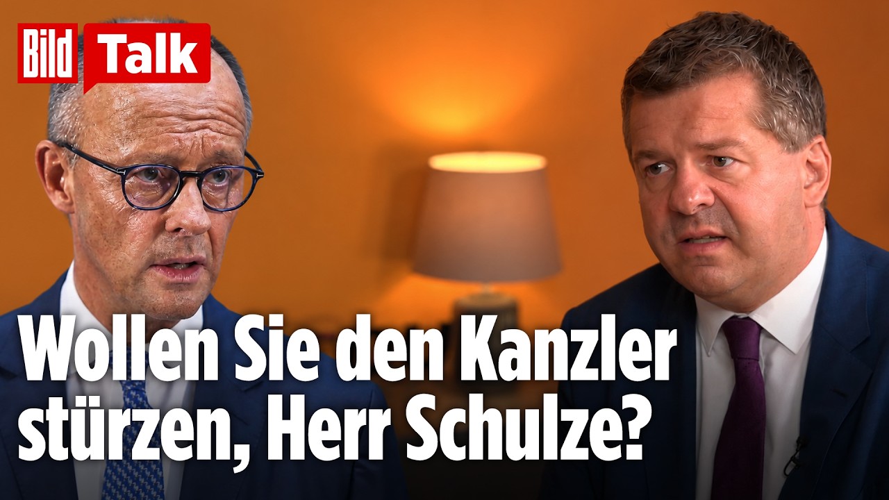 Merz, Rente und Wahlkampf gegen die AfD | BILD TALK mit Sachsen-Anhalts Regierungschef
