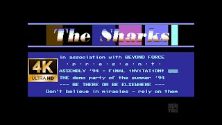 C64 Demo - Assembly '94 Invitation [1994] by The Sharks