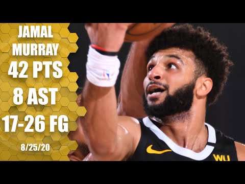 賈馬爾-穆雷在爵士隊身上丟了42分[GAME 5 HIGHLIGHTS]｜2020年NBA季後賽。 (Jamal Murray drops 42 points on the Jazz [GAME 5 HIGHLIGHTS] | 2020 NBA Playoffs)