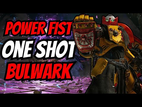 POWER FIST Bulwark ONE SHOT Build Makes Space Marine 2 a JOKE - True Solo Absolute
