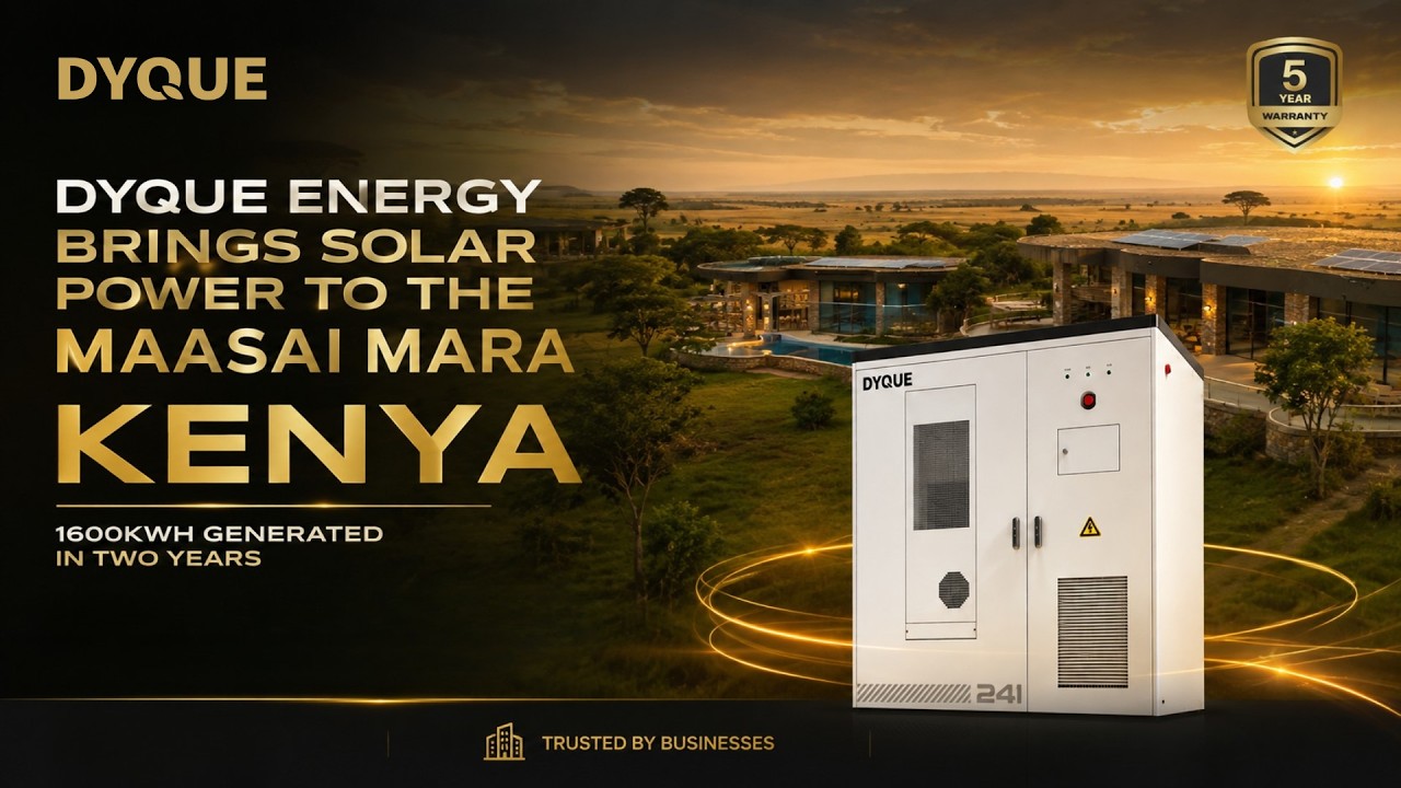 See DYQUE Energy Power Pristine Mara Lodge in Masai Mara, Kenya