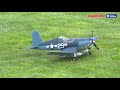 SMOOTH FLYING with A SMASHING GROUND LOOP !!! HOBBYKING F4U CORSAIR | FLIES AWESOME