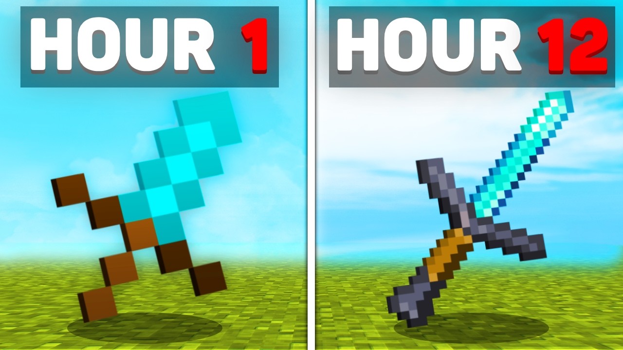 I Made a Minecraft Texture Pack With NO EXPERIENCE