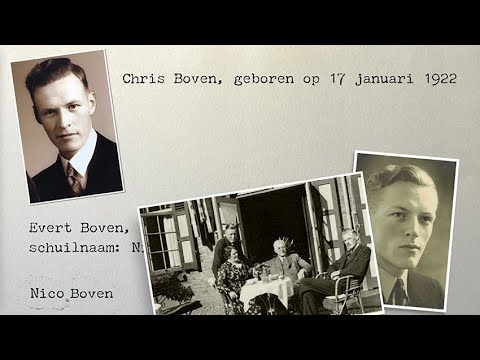 Evert en Chris Boven, twee broers in het verzet