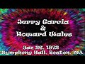 Jerry Garcia  and Howard  Wales 1/26/1972