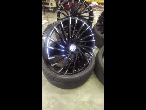 877-544-8473 22 Inch Lexani Wraith Black Machine Tip Rims Turbine Wheels Free Shipping Call us