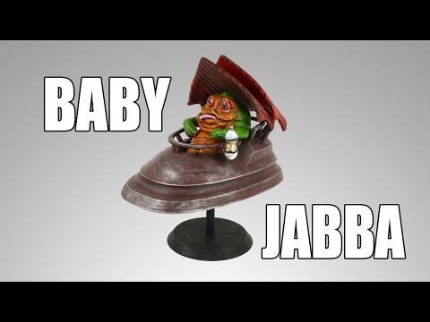 3D Printing and Painting a Baby Jabba Figure
