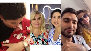 Aydan Və İbrahim cütlüyündən möhtəşəm videolar geldi.Qaynanasi və Qızı ilə 