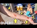 SLAMMED INTO PIER At The BEACH