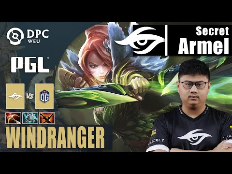 SECRET vs OG | ARMEL WINDRANGER MIDLANE IS TOO IMBA | DPC 2023 WEU SUMMER TOUR 3 Dota 2 Highlights