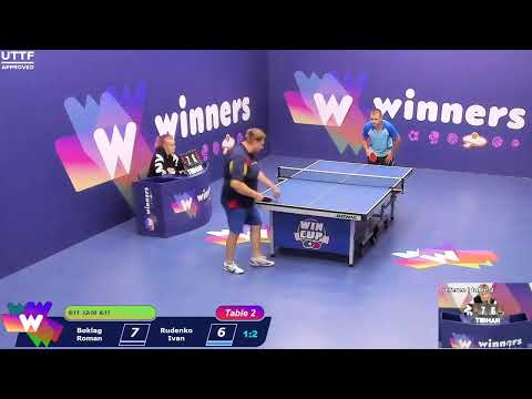 WINners CUP table 2  20.09 Boklag Roman - Rudenko Ivan  11:30