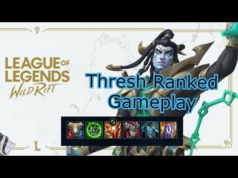 an almost perfect thresh ranked game | #wildrift  | #diamond