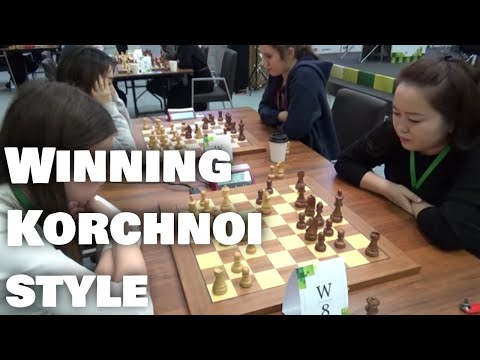 Take pawn and defend it | Pogonina - Munguntuul | World Rapid