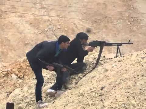 تقدم مقاتلي لواء التوحيد باتجاه نقاط قوات النظام في  سد تشرين في منطقة منبج