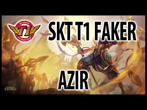 SKT Faker - Azir mid vs. Kassadin - Patch 5.15 challenger solo queue