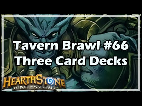 [Hearthstone] Tavern Brawl #66: Three Card Decks