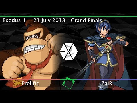 Exodus II - Prolific (Donkey Kong) vs ZaiR (Marth) - SSF2 Beta Grand Finals