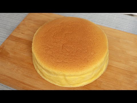Delicious Taiwanese Souffle Castella Cake