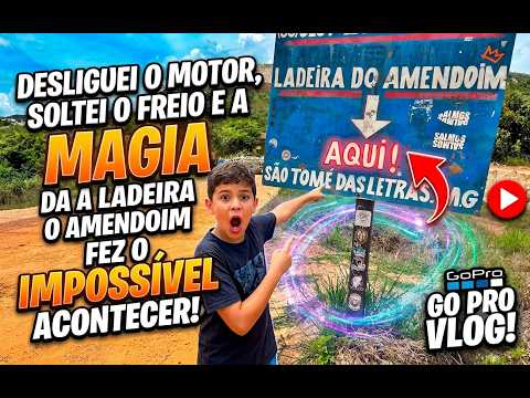 CAPÍTULO 2: O CARRO SUBIU A LADEIRA SOZINHO E DESAFIOU A GRAVIDADE EM SÃO THOMÉ DAS LETRAS  GO PRO