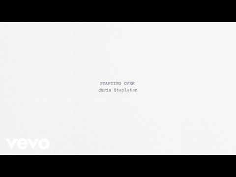 Chris Stapleton - Starting Over (Official Audio)