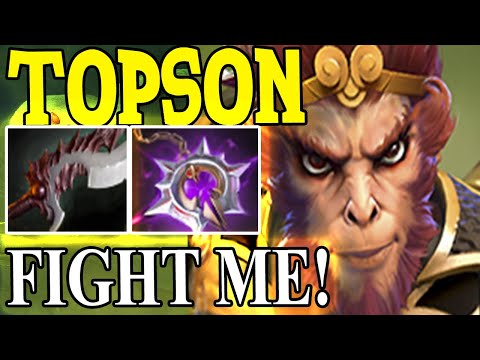 You Can't Win Against Topson Signature MK l Dota 2 7.24 Gameplay