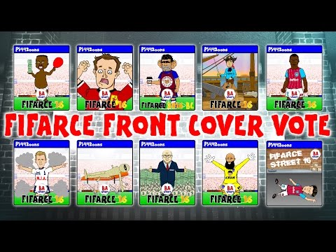 FIFA 16 front cover vote CARTOON PARODY! (Harry Kane, Sterling, Phil Jones' face and more! Trailer)
