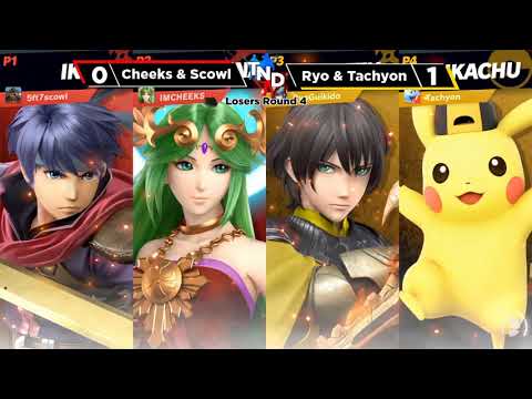 Cheeks & FiveFt7Scowl vs. Ryo & Tachyon [Losers Round 4 - Thursday Night Doubles #34]