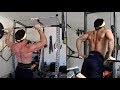 Vlog #65: Strict Press Volume 140lbs x 4x7 | Weighted Dips up to 135x5 | Face Pulls