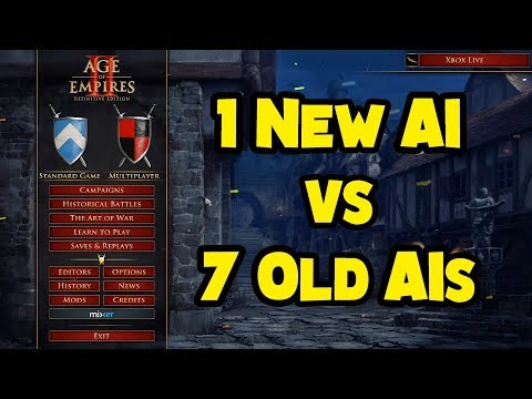 1 New AI vs 7 Old AIs