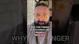 Zoltan Bathory reveals why Five Finger Death Punch are BANNED FROM AUSTRALIA 🇦🇺