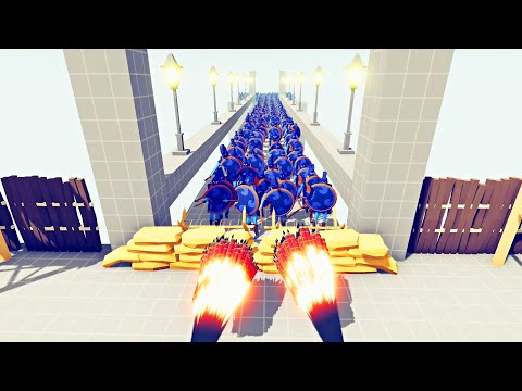 God Units vs 100 Units - Totally Accurate Battle Simulator TABS