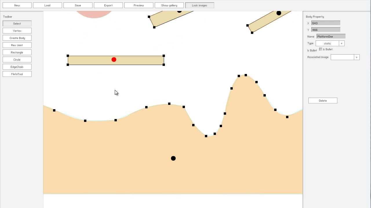 Box2D Visual Editor - Update #2
