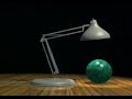 Pixar Luxo Jr Sesame Street Light Heavy Reversed