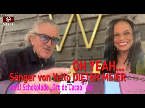 Sänger des Elektropop - Duos Yello - Dieter Meier stellt Schokolade vor - Oh YEAH!