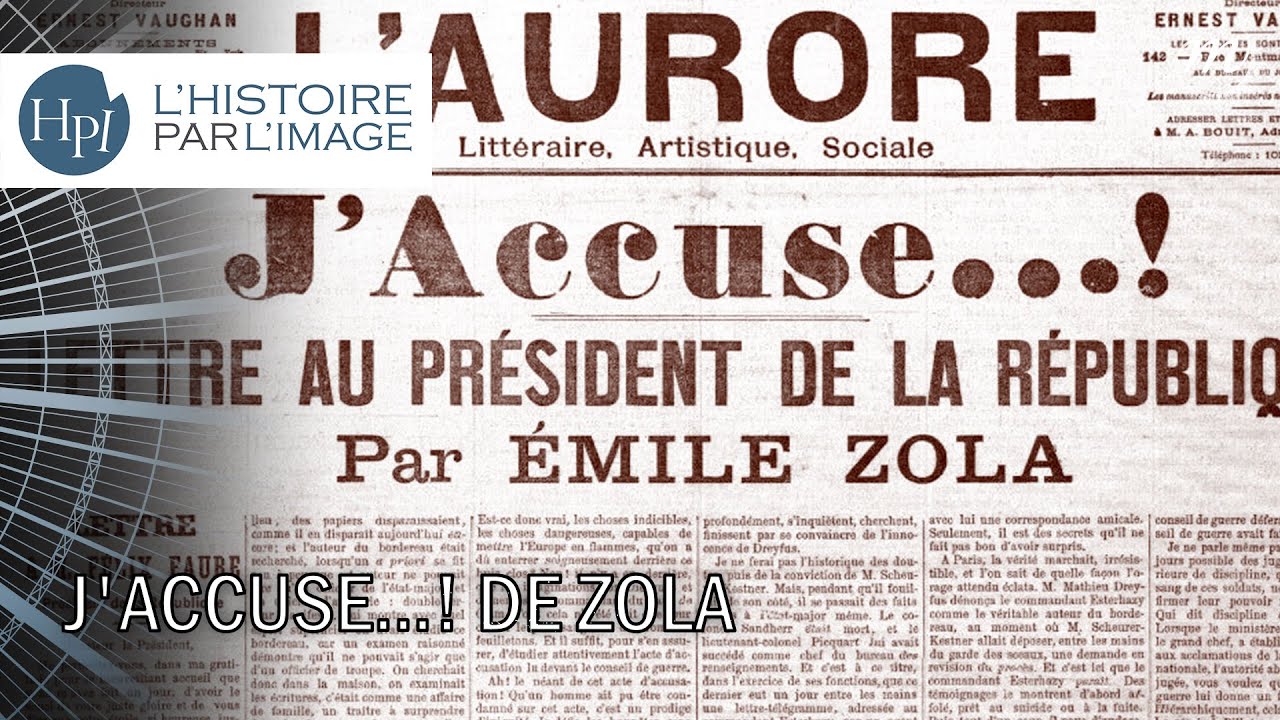 L'HISTOIRE PAR L'IMAGE | J'accuse...! de Zola