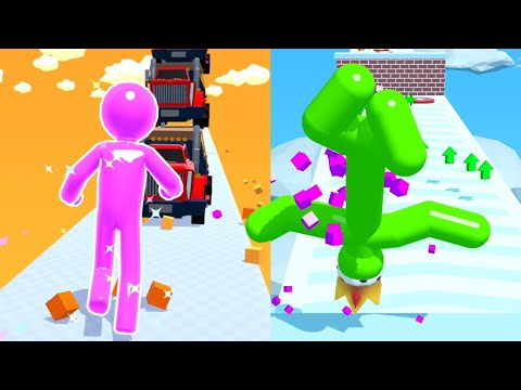 ScaleMan 🆚 Tall Man Run - Best Fun Mobile Games All Levels Gameplay Walkthrough  🔥NEW UPDATE