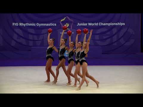 Estonia (EST) - 2023 Rhythmic Junior Worlds Qualifications 5BA Group