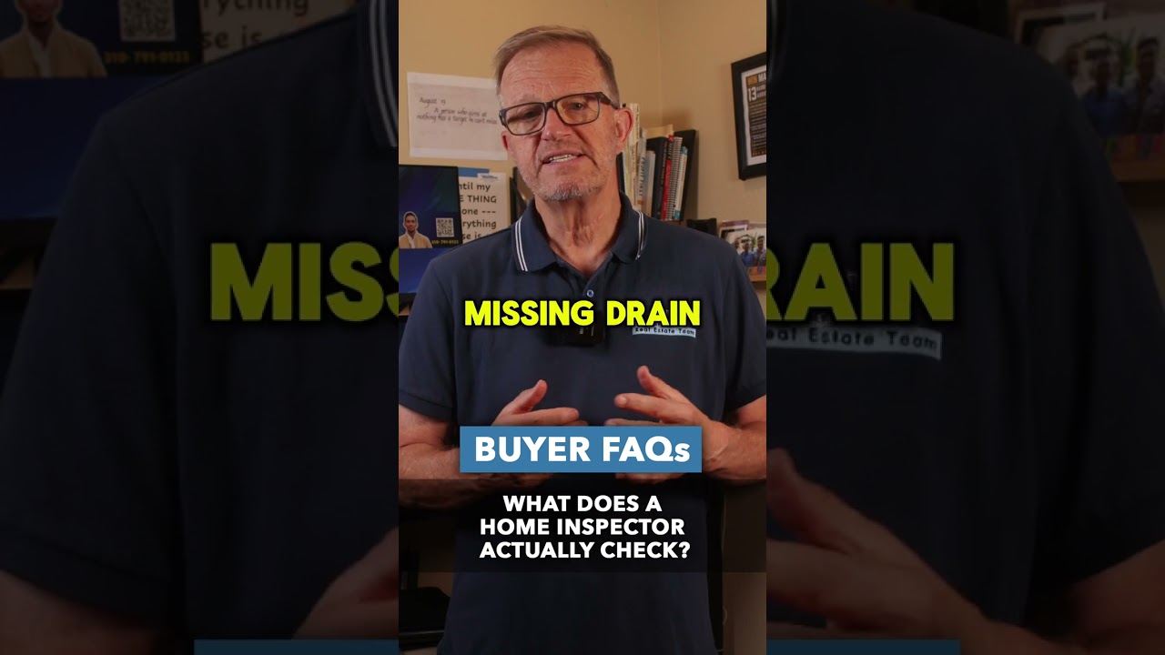 What does a home inspector actually check?