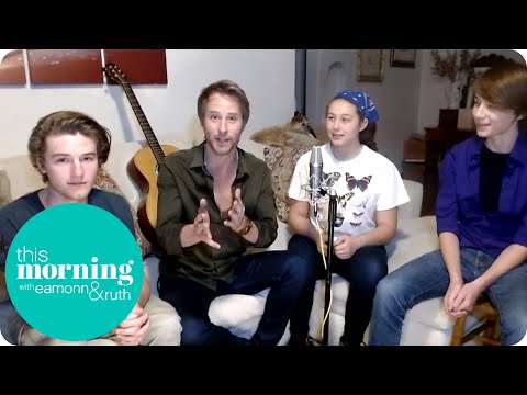 Chesney Hawkes Performs Lockdown Version Of Hit Single One And Only With His Family | This Morning
