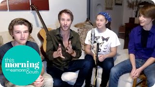 Chesney Hawkes Performs Lockdown Version Of Hit Single One And Only With His Family on This Morning.