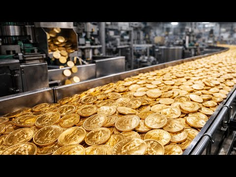 If This Process Fails, Money Stops | How Dollar Coins Are Made