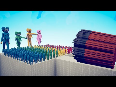 100x AMONG US + GIANTS POPPY PLAYTIME vs EVERY GOD - TABS | Totally Accurate Battle Simulator 2023